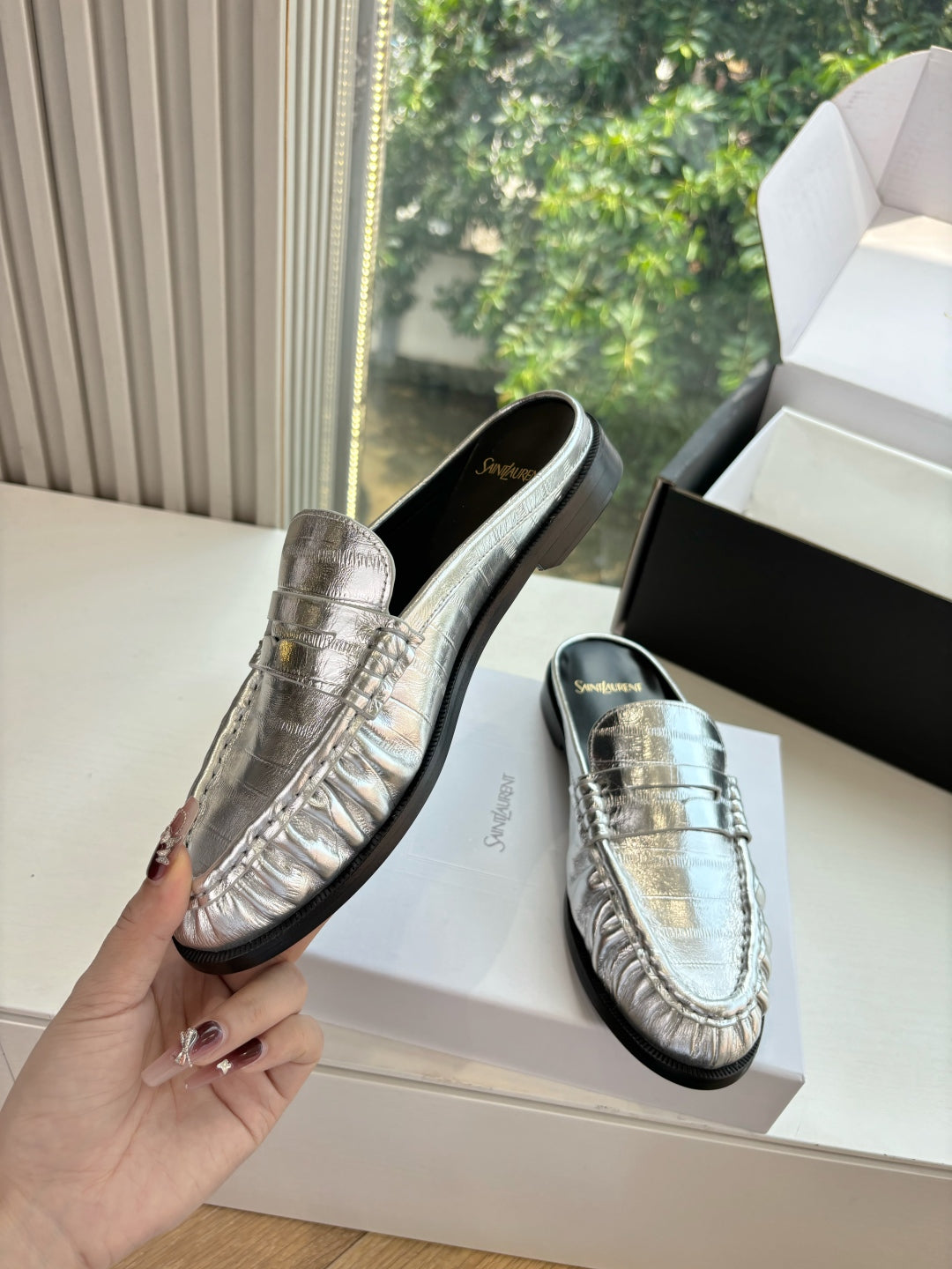 Saint Laurent Paris Terlik