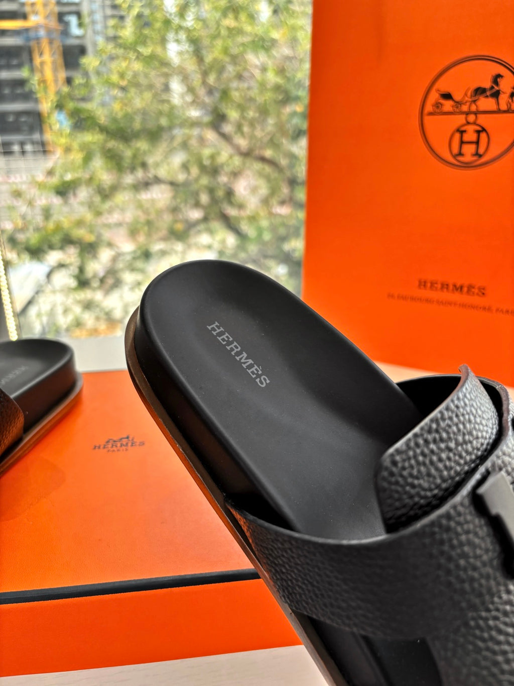 Hermes Slipper