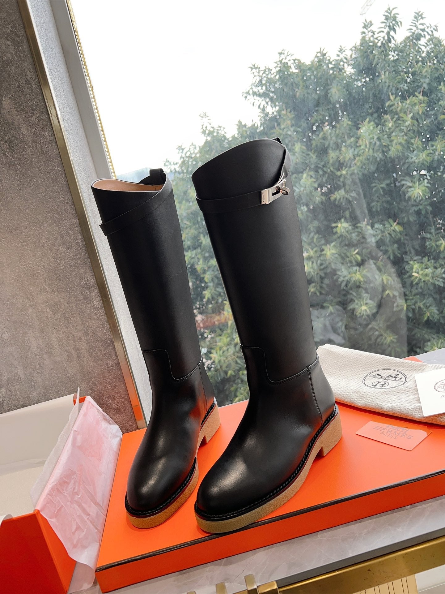 Hermes Çizme Premium