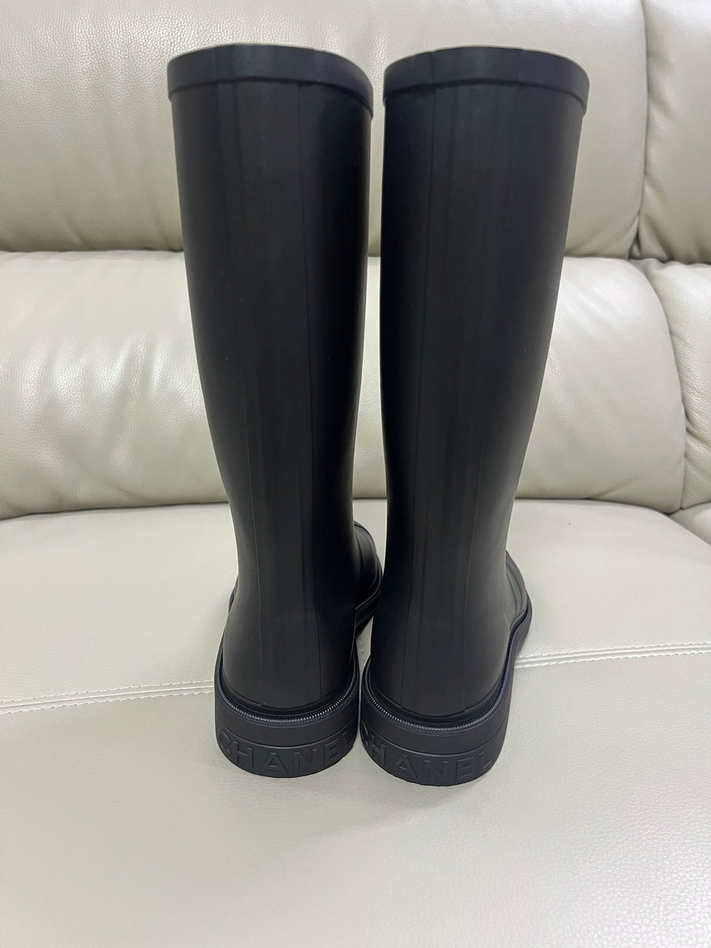 Chanel Rain Boot