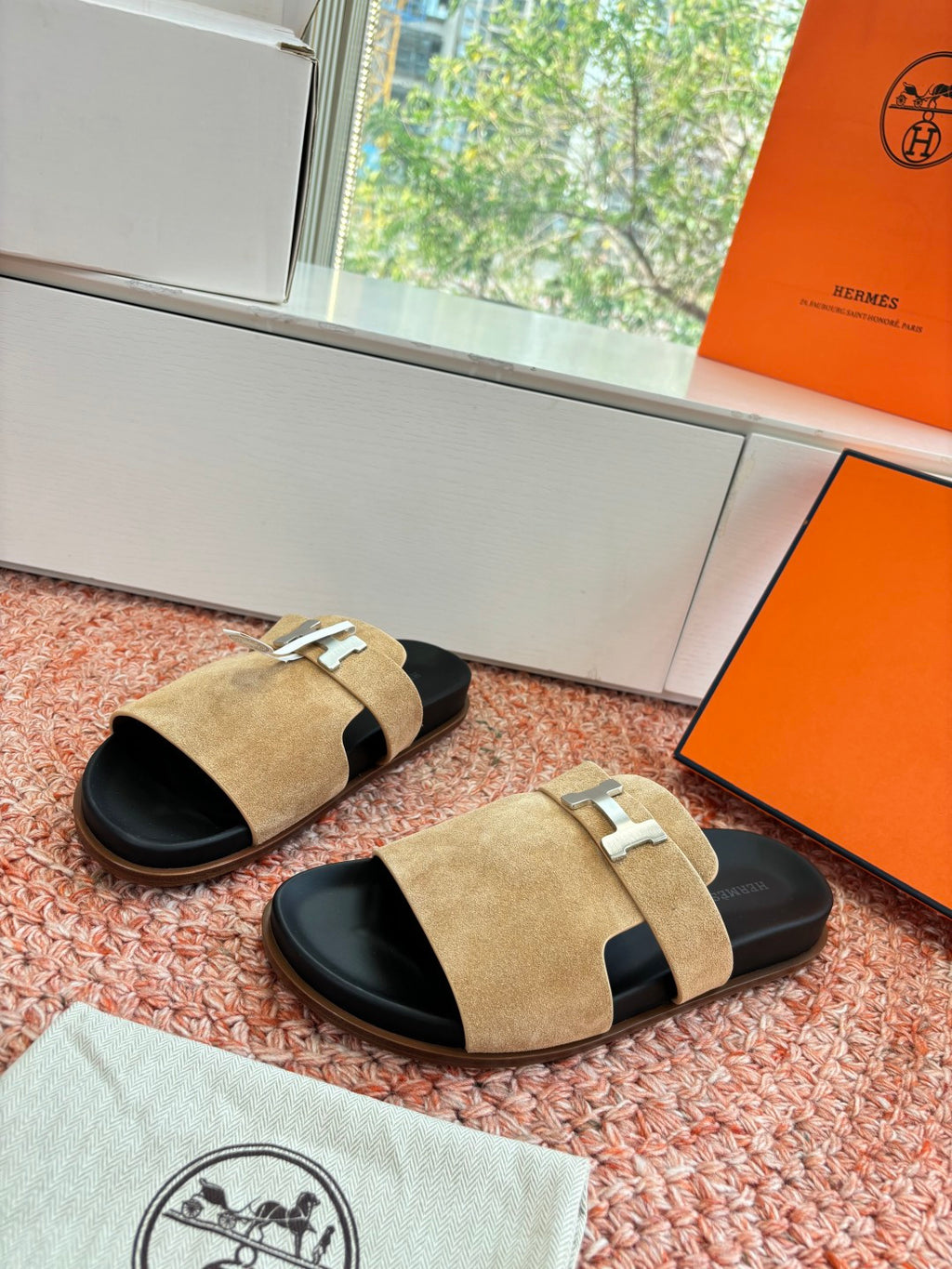 Hermes Slipper