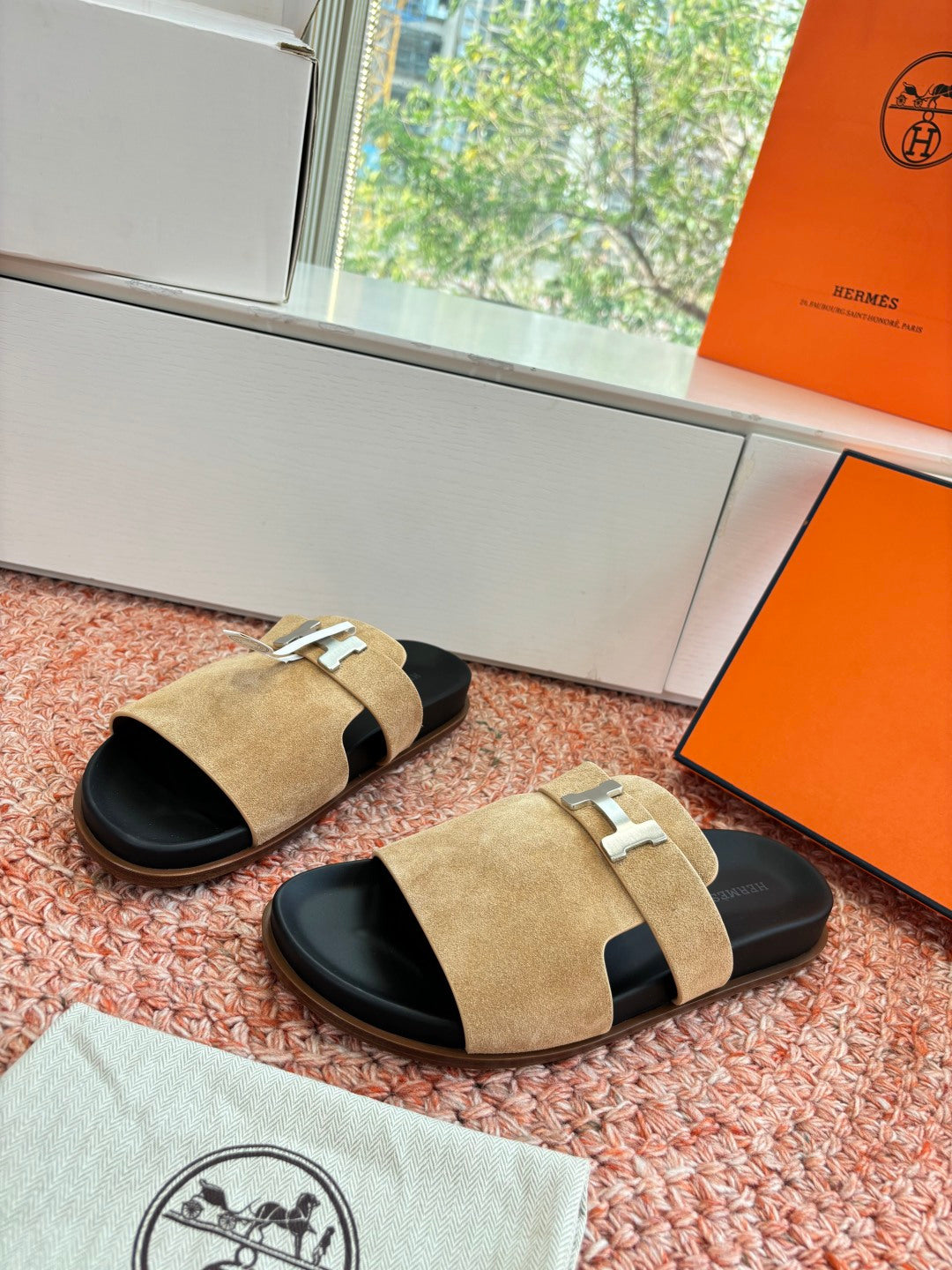 Hermes Slipper