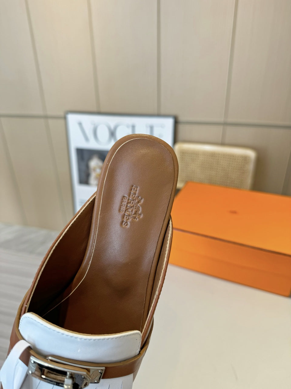 Hermes Slipper