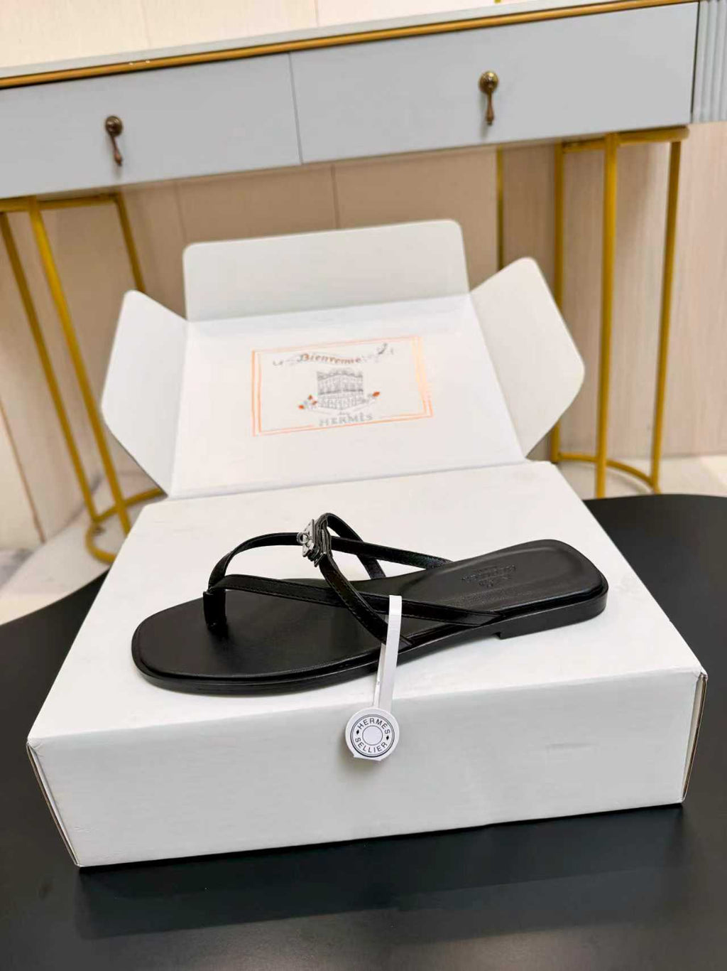 Hermes Slipper