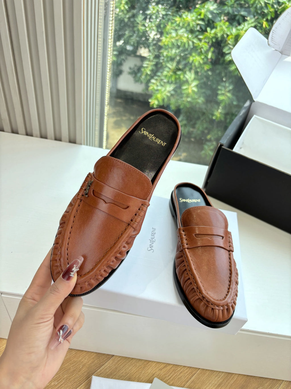 Saint Laurent Paris Terlik