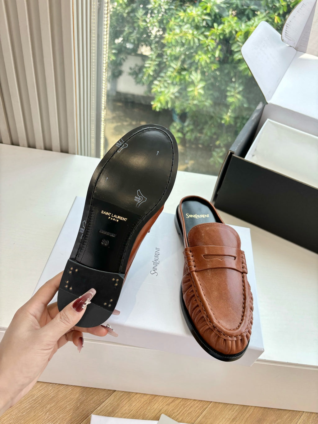 Saint Laurent Paris Terlik