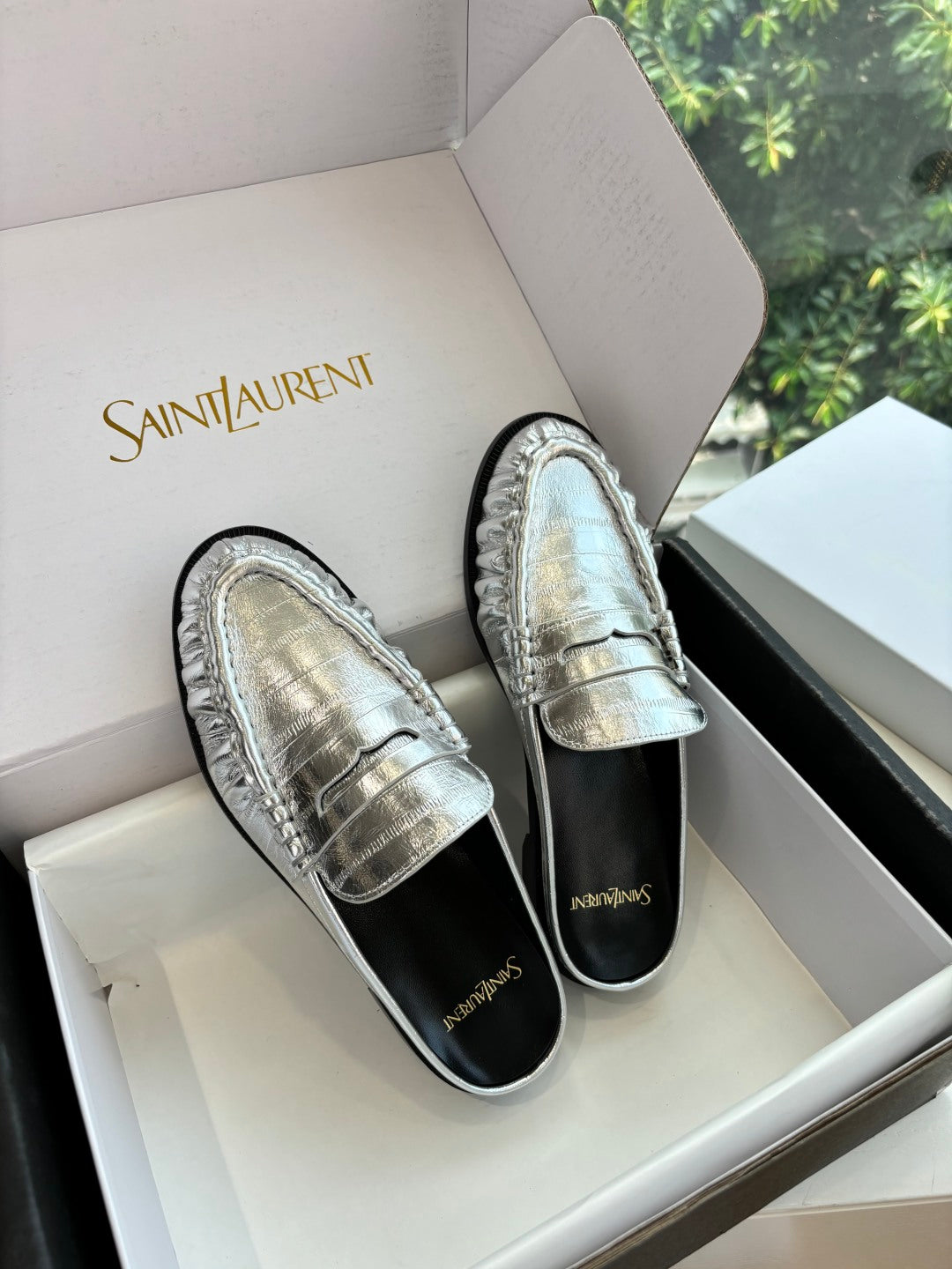 Saint Laurent Paris Terlik