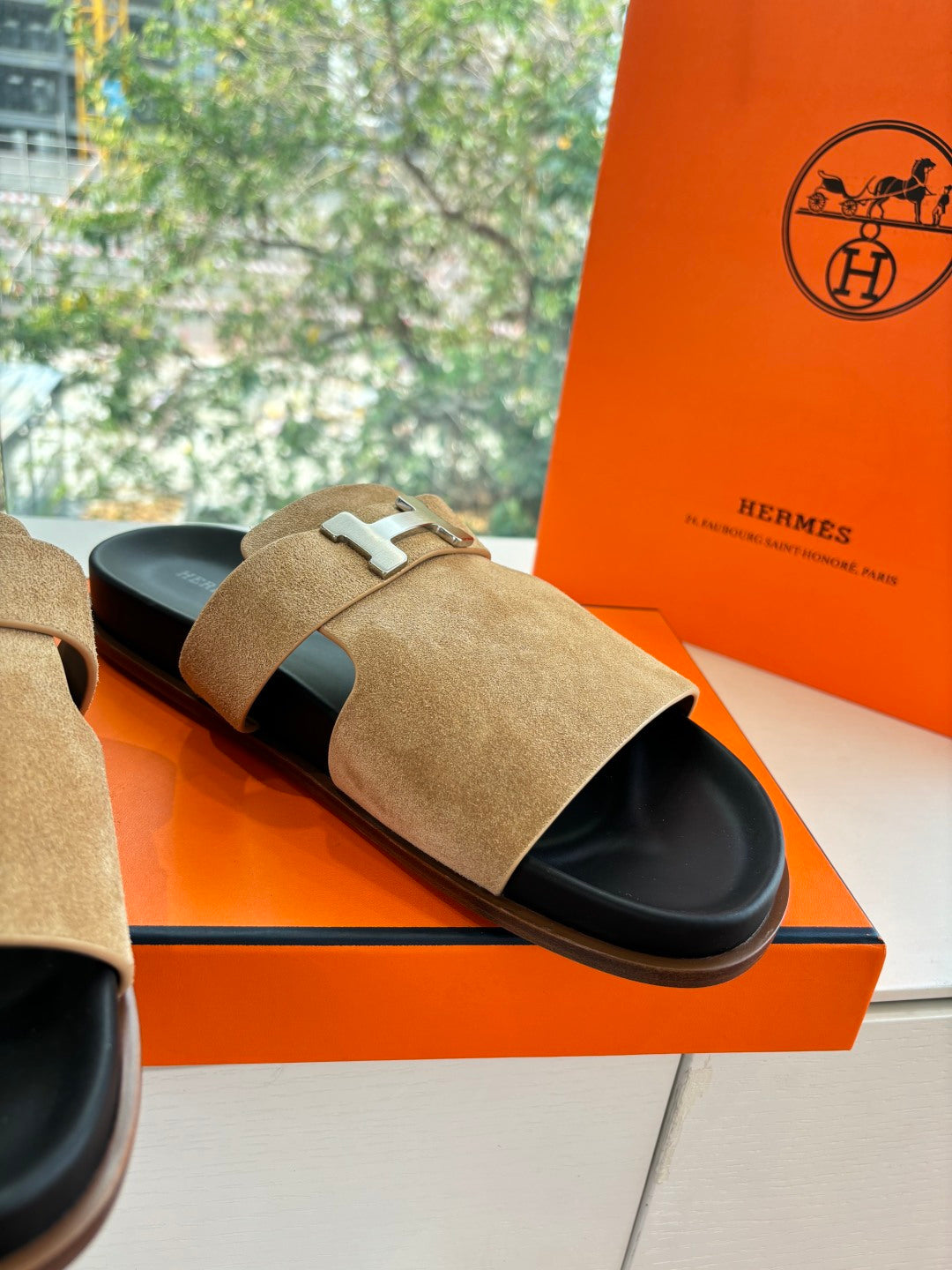 Hermes Slipper