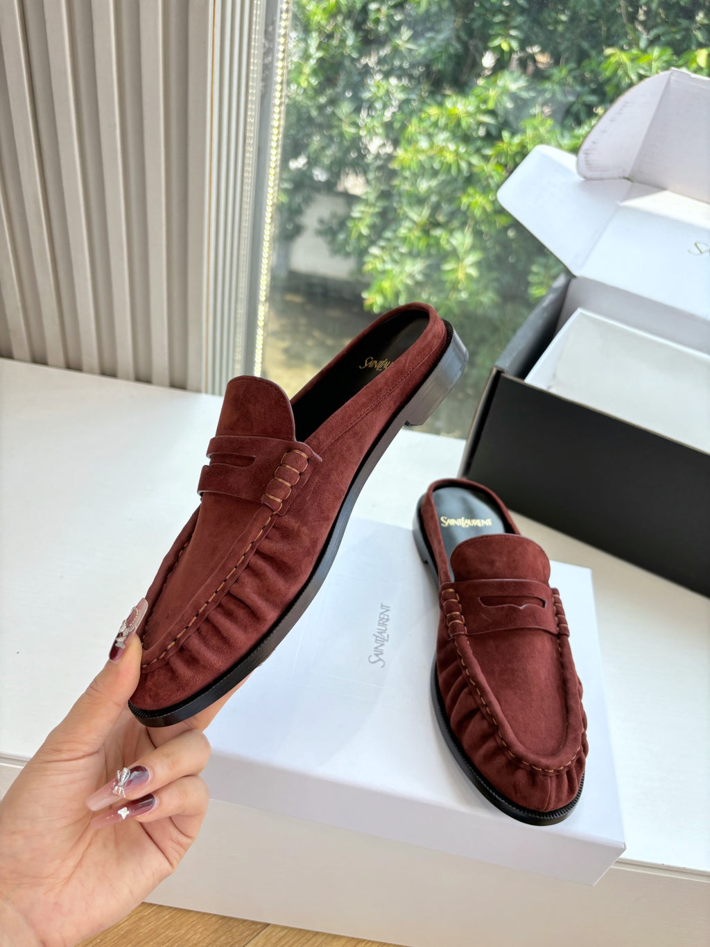 Saint Laurent Paris Terlik