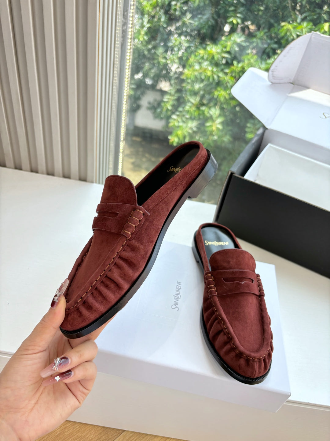 Saint Laurent Paris Terlik