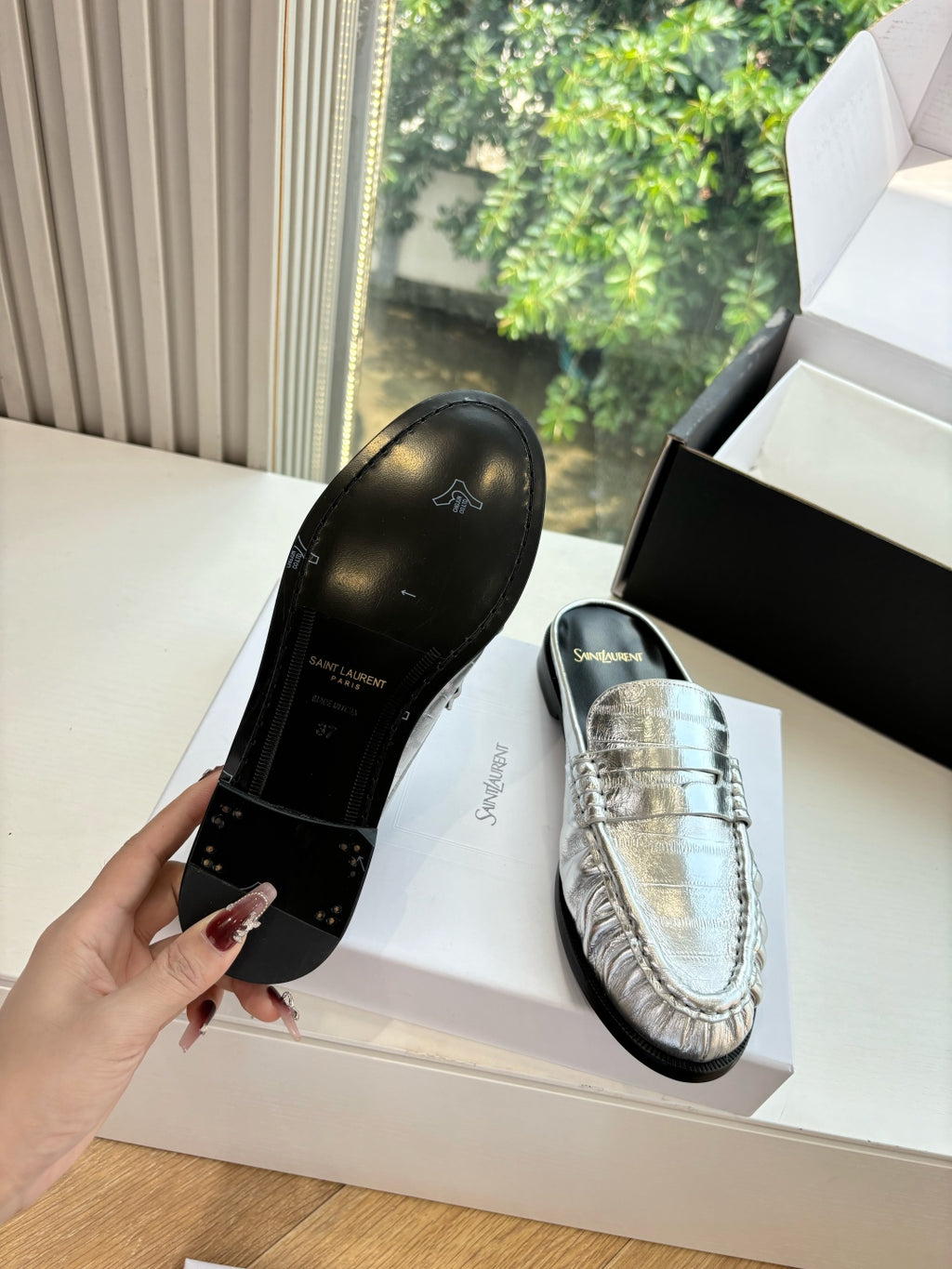 Saint Laurent Paris Terlik