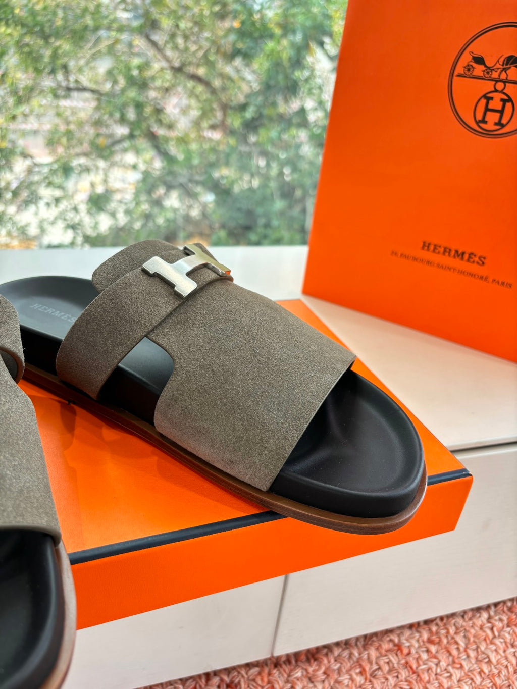 Hermes Slipper