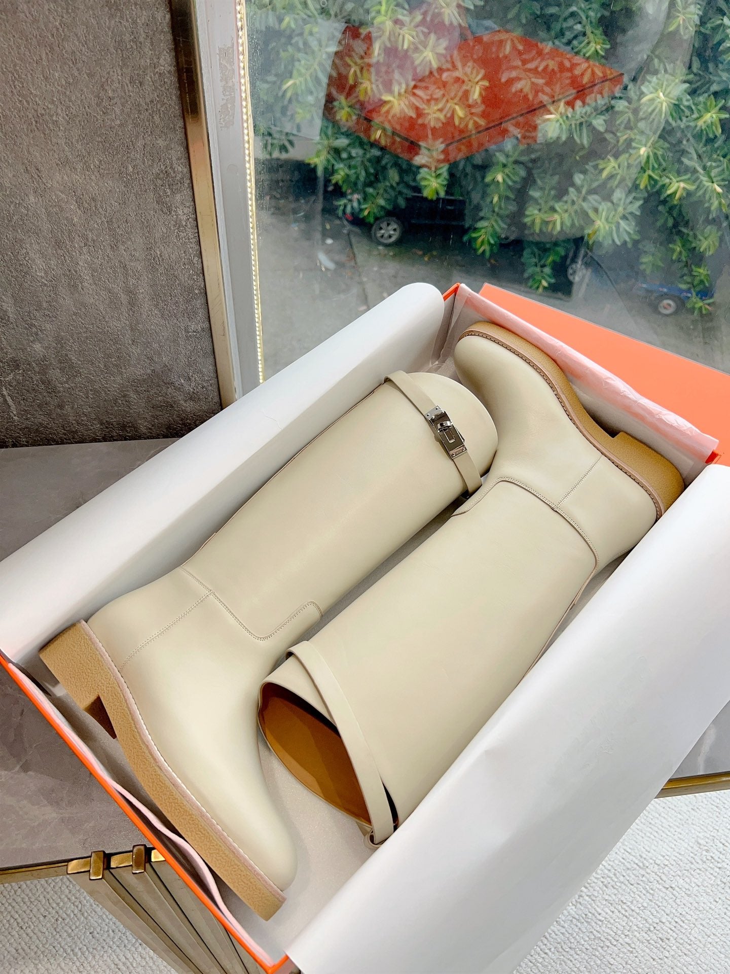 Hermes Çizme Premium