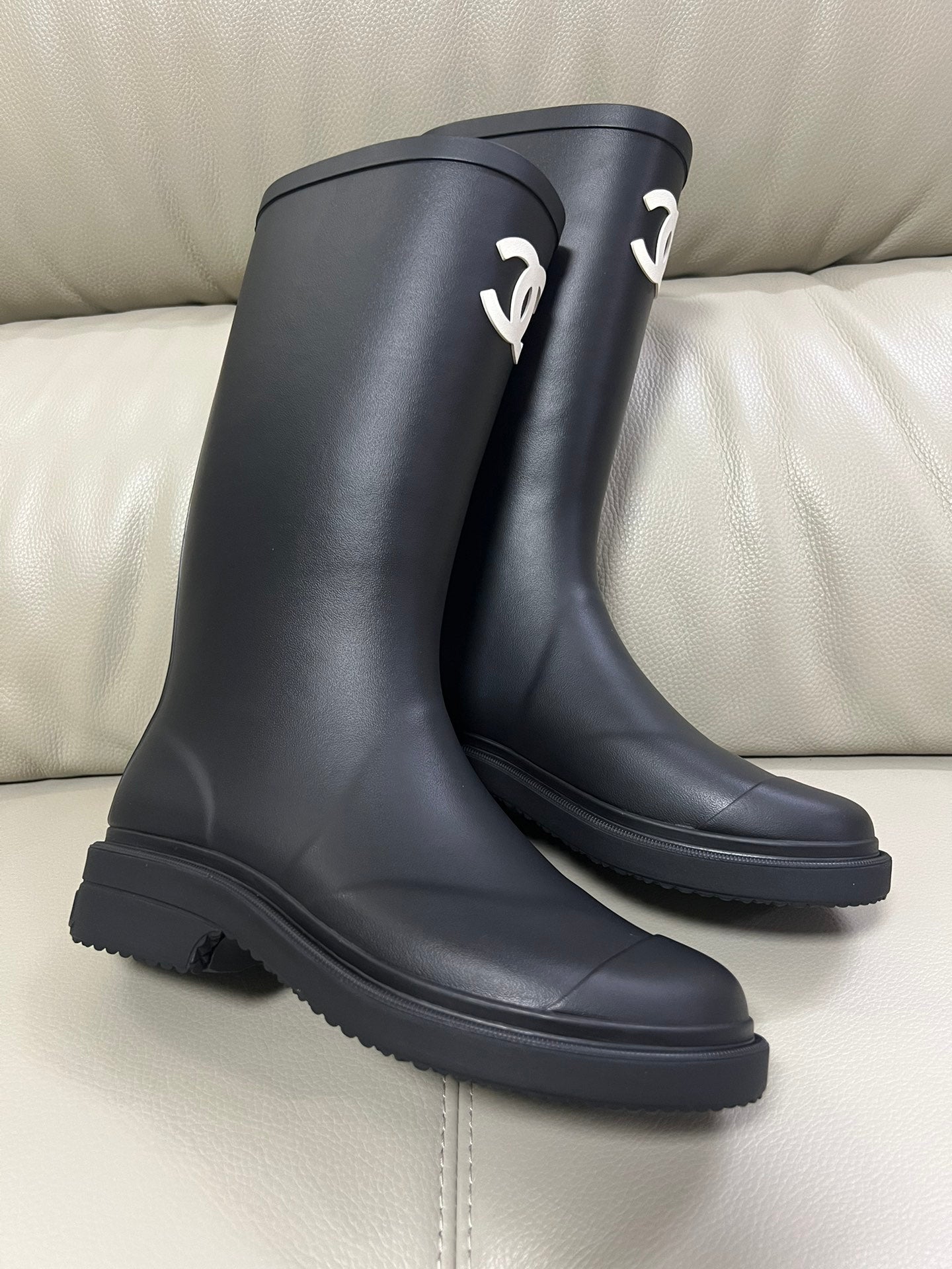 Chanel Rain Boot