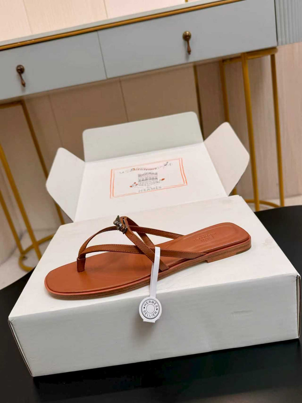 Hermes Slipper