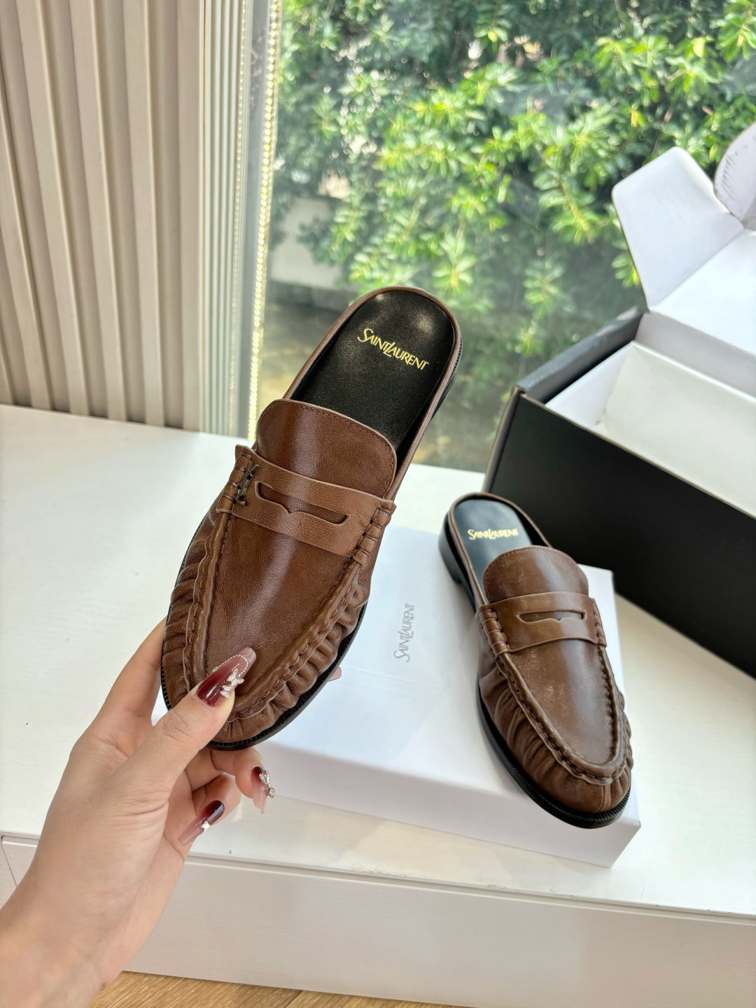 Saint Laurent Paris Terlik