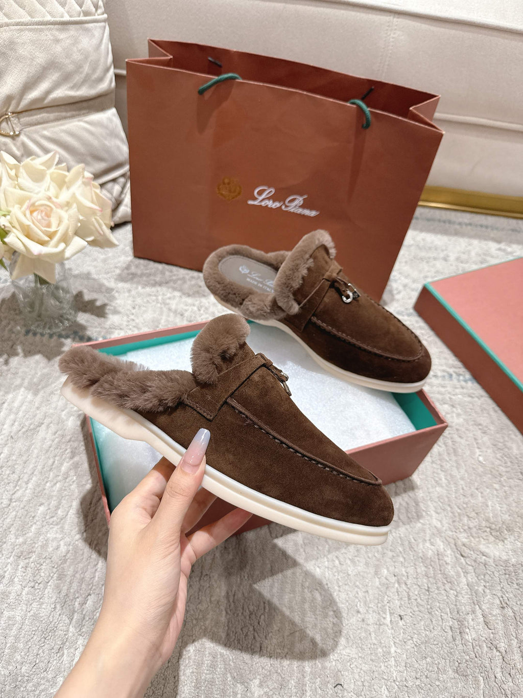 Loro Piana Slipper