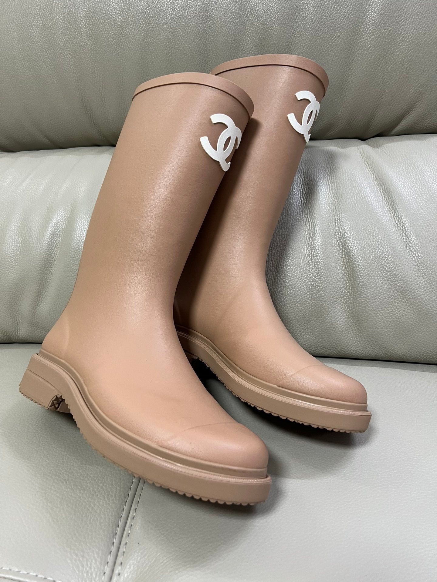 Chanel Rain Boot