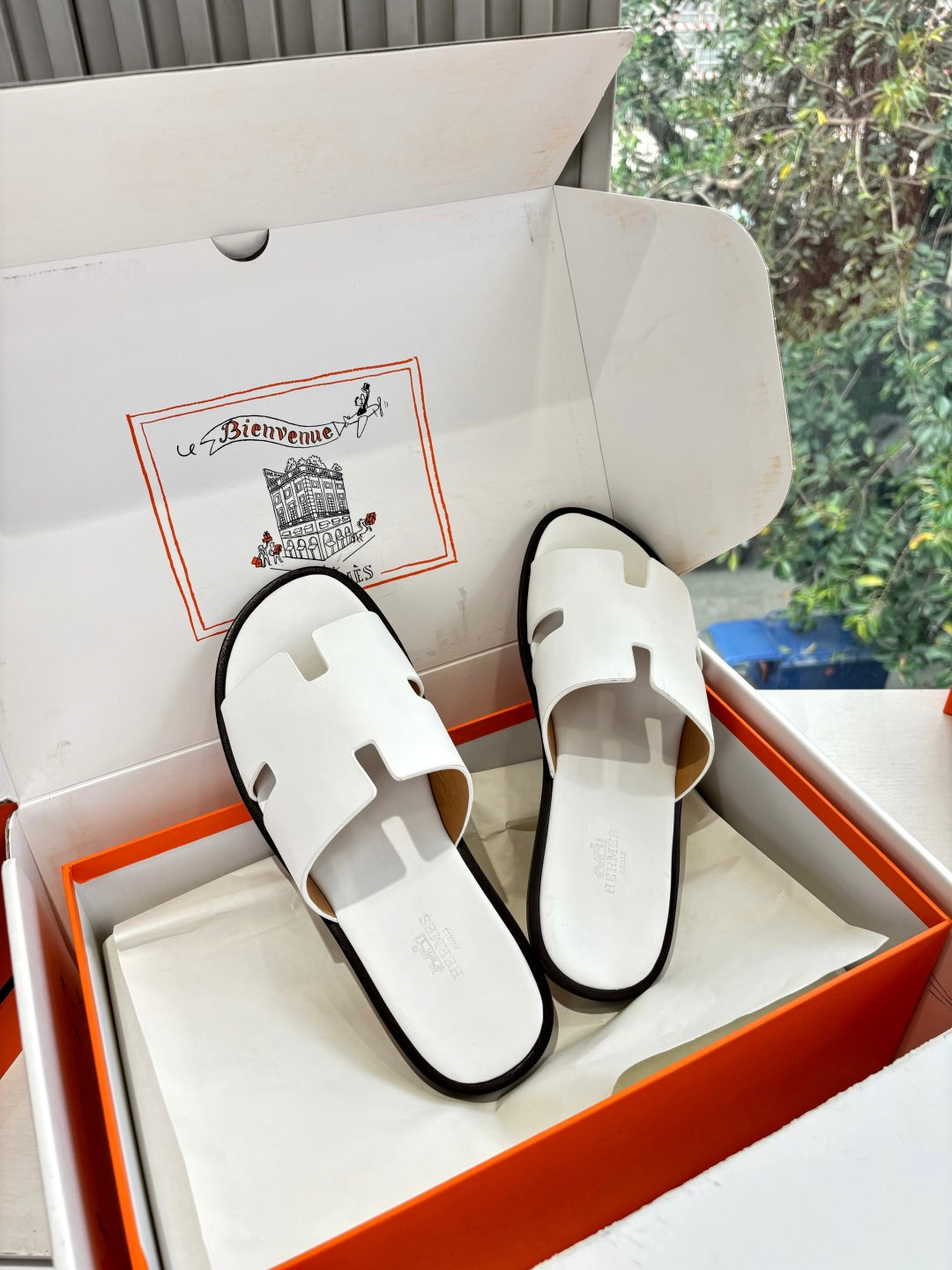 Hermes Slipper