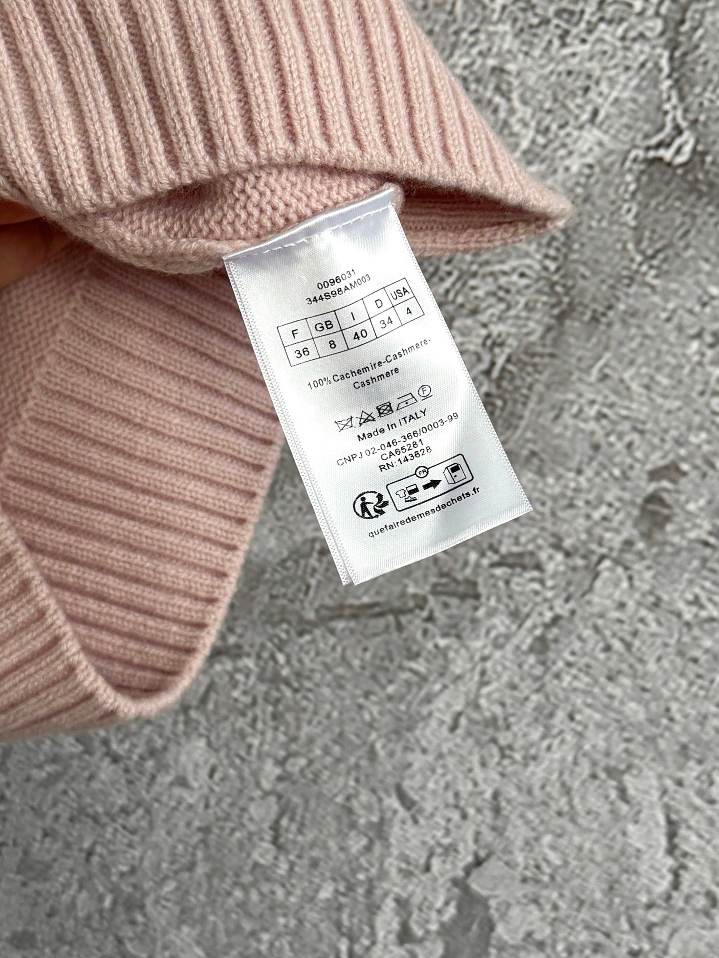 Christian Dior Yarımkol Kazak