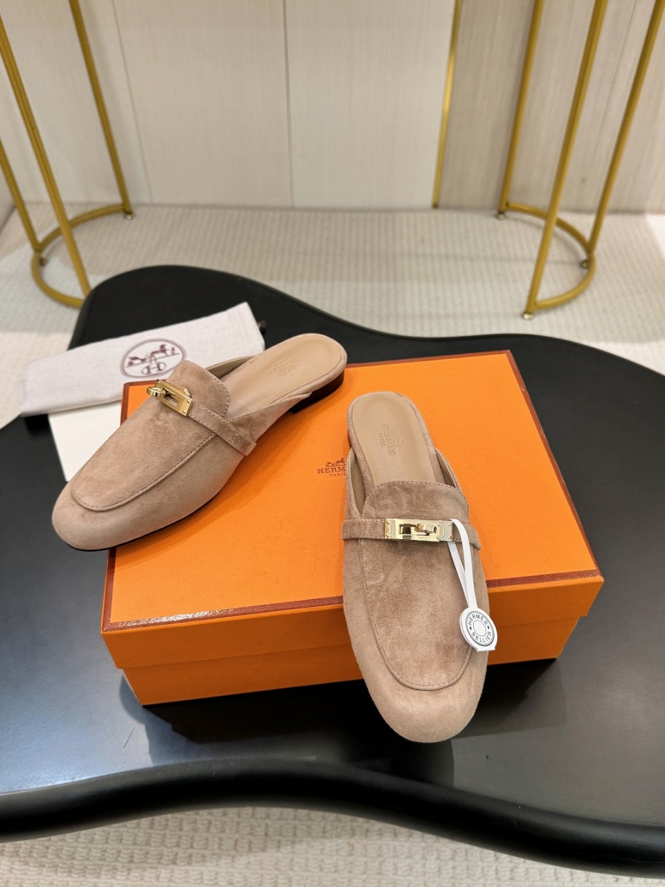 Hermes Slipper