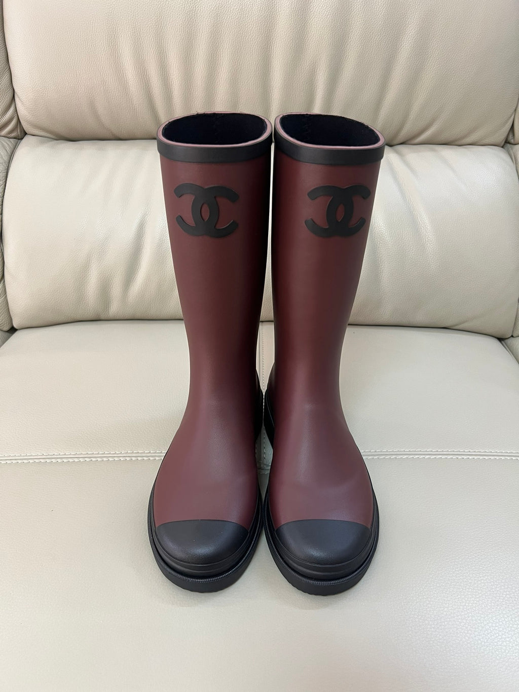 Chanel Rain Boot