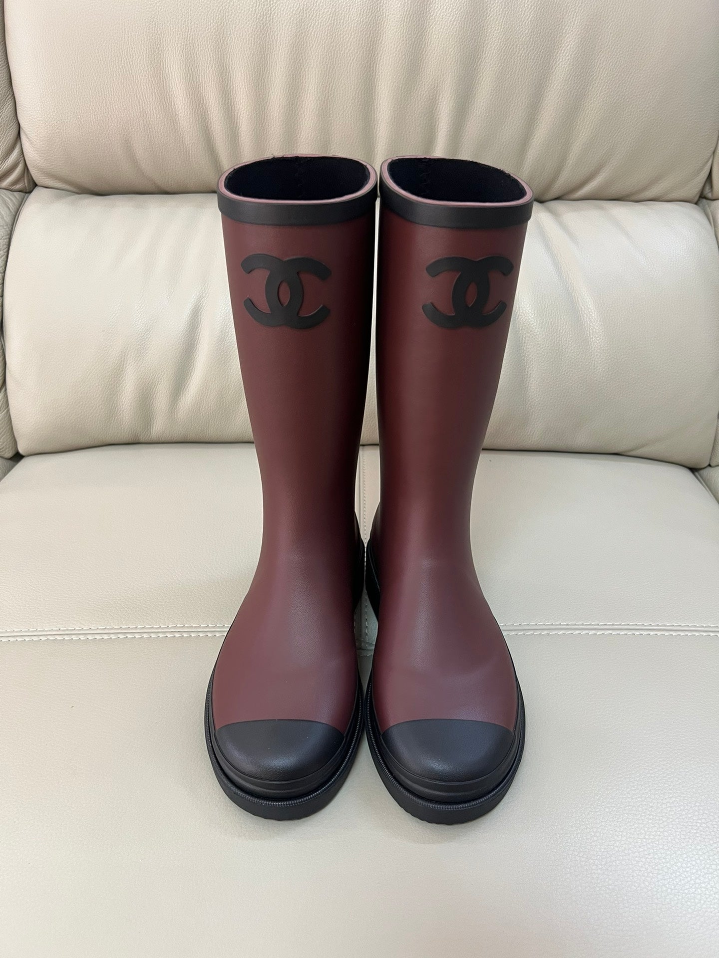 Chanel Rain Boot