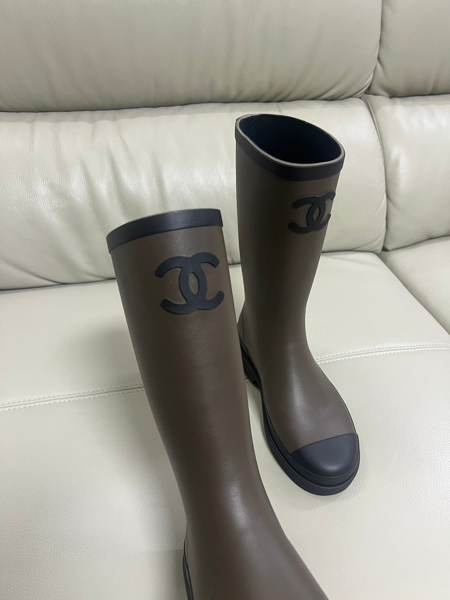 Chanel Rain Boot
