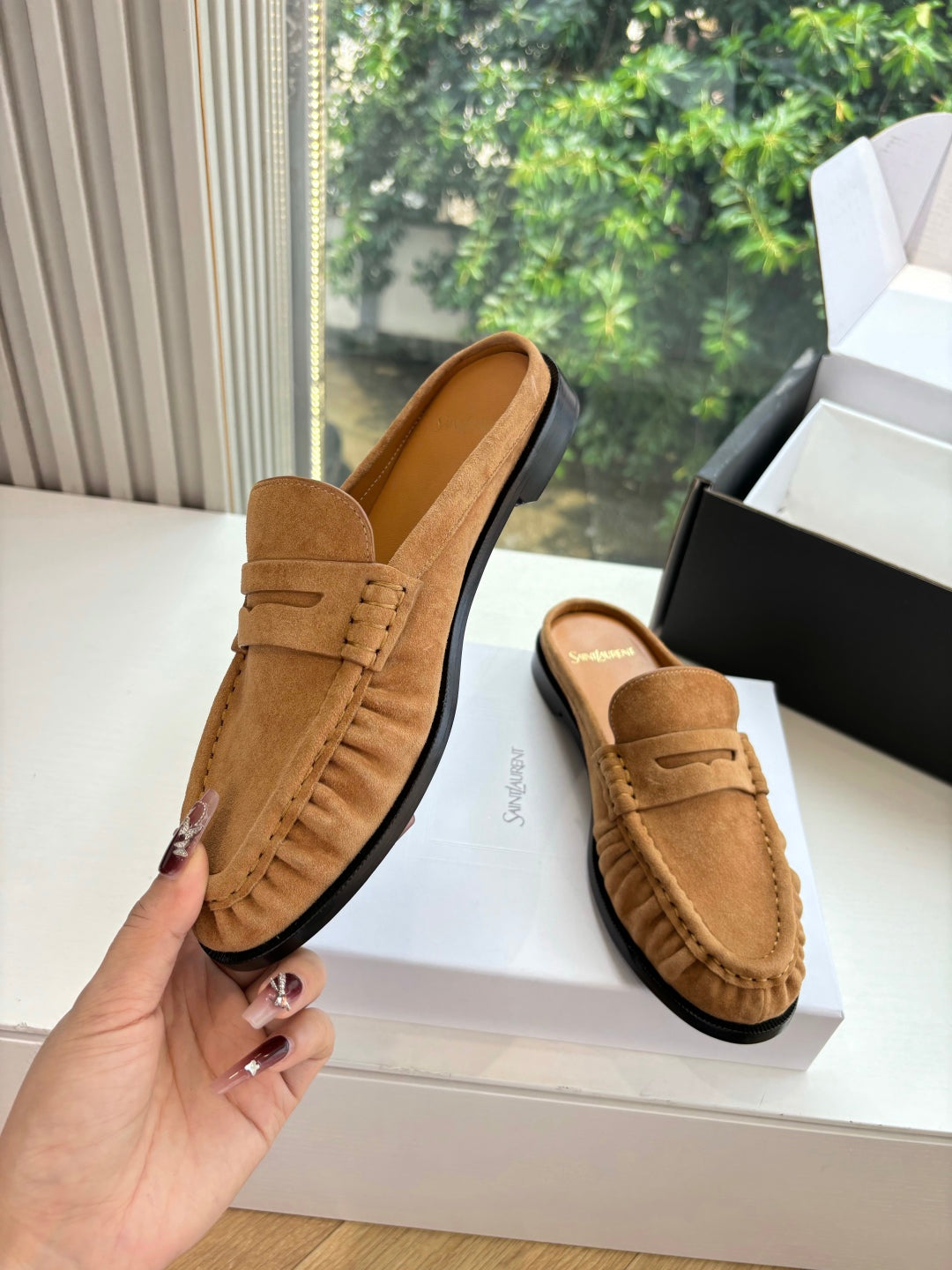 Saint Laurent Paris Terlik