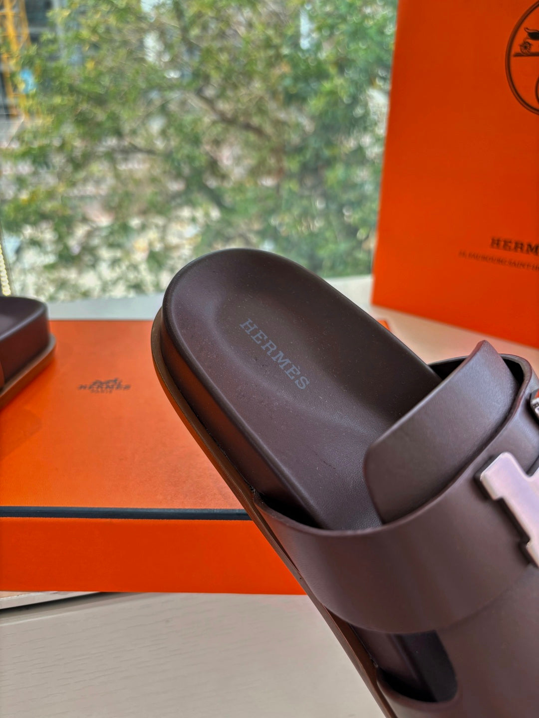 Hermes Slipper