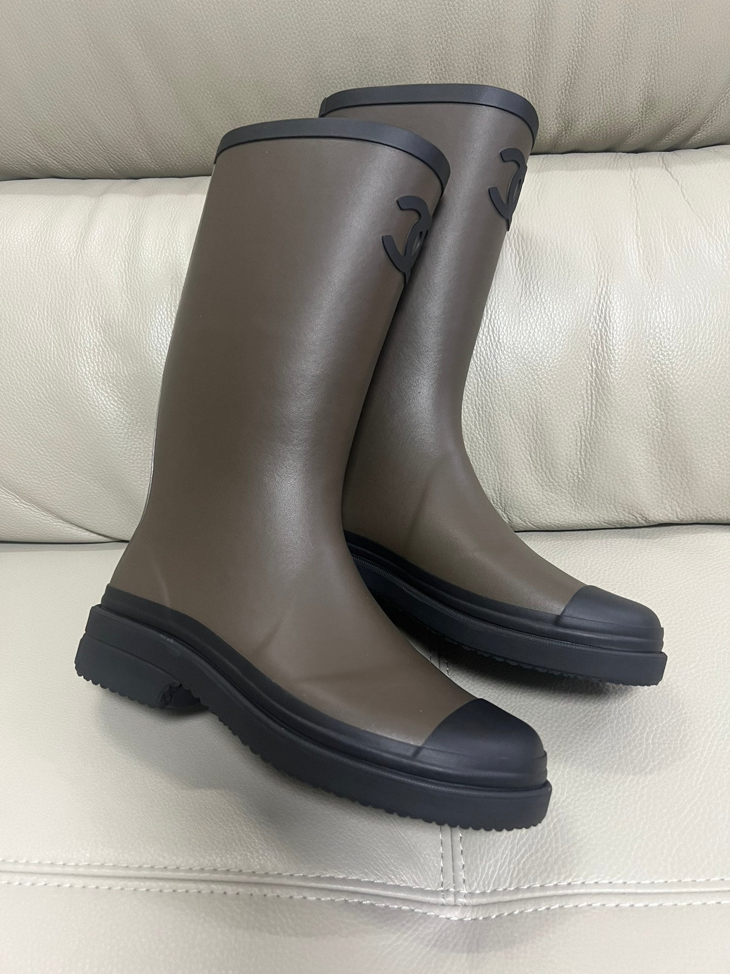 Chanel Rain Boot
