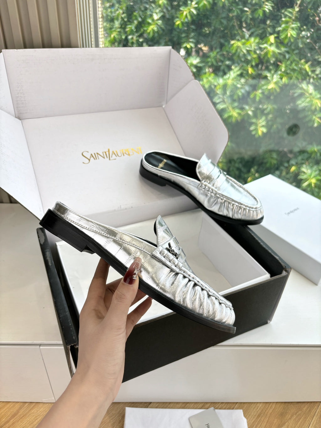 Saint Laurent Paris Terlik