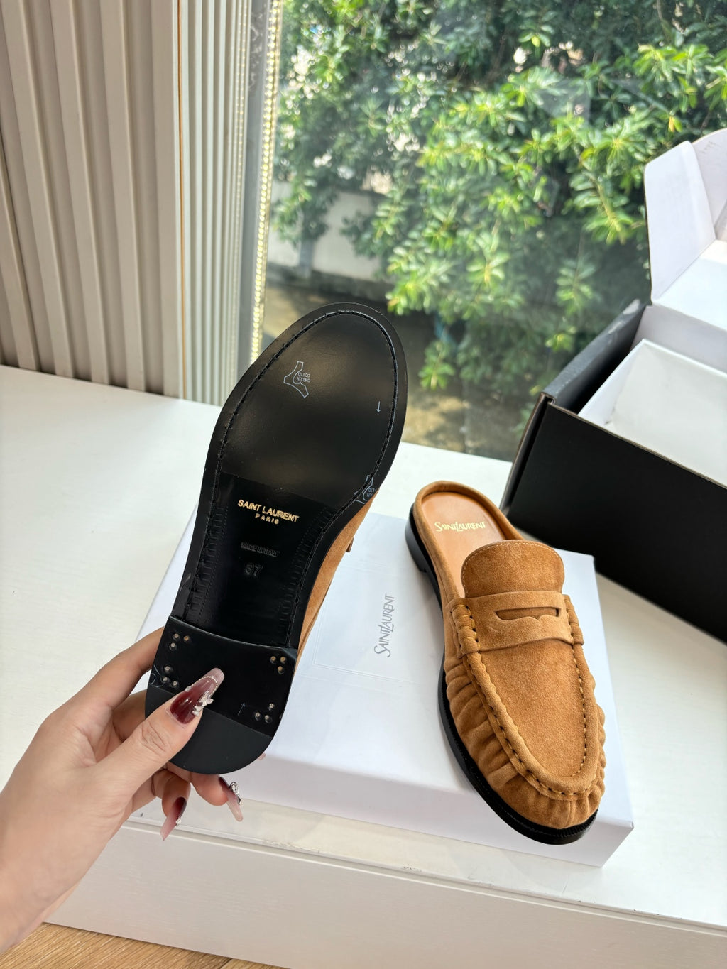 Saint Laurent Paris Terlik