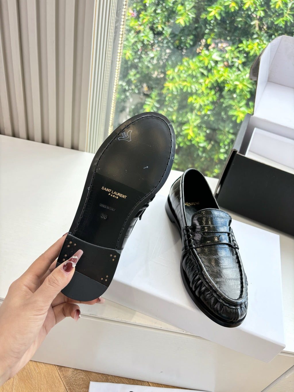Saint Laurent Paris Loafer