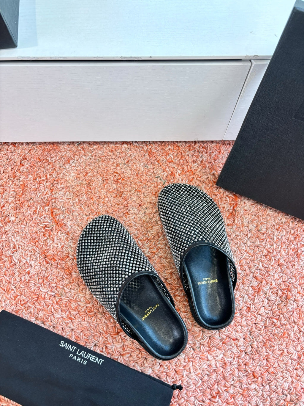 Saint Laurent Paris Slipper