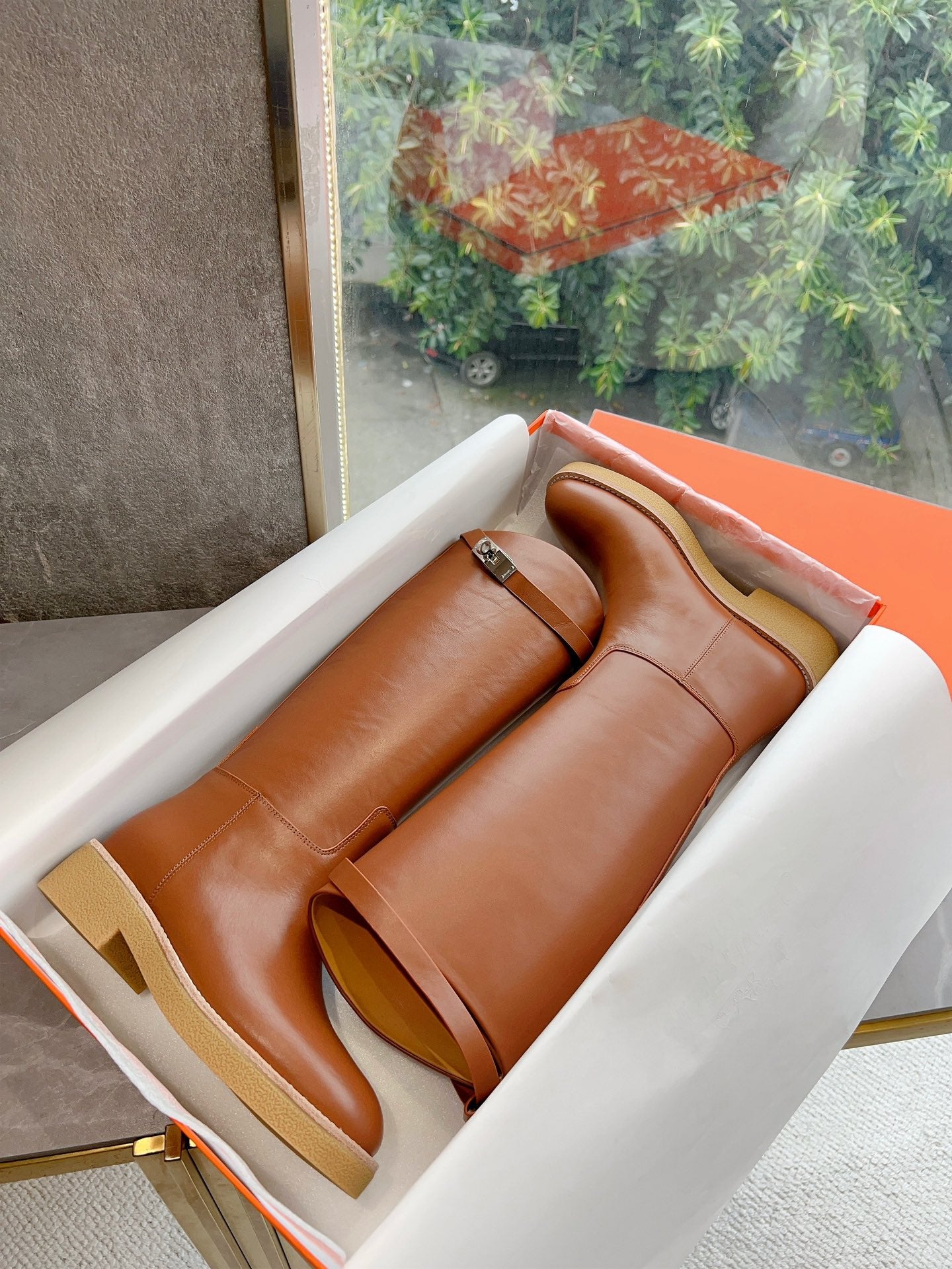 Hermes Çizme Premium