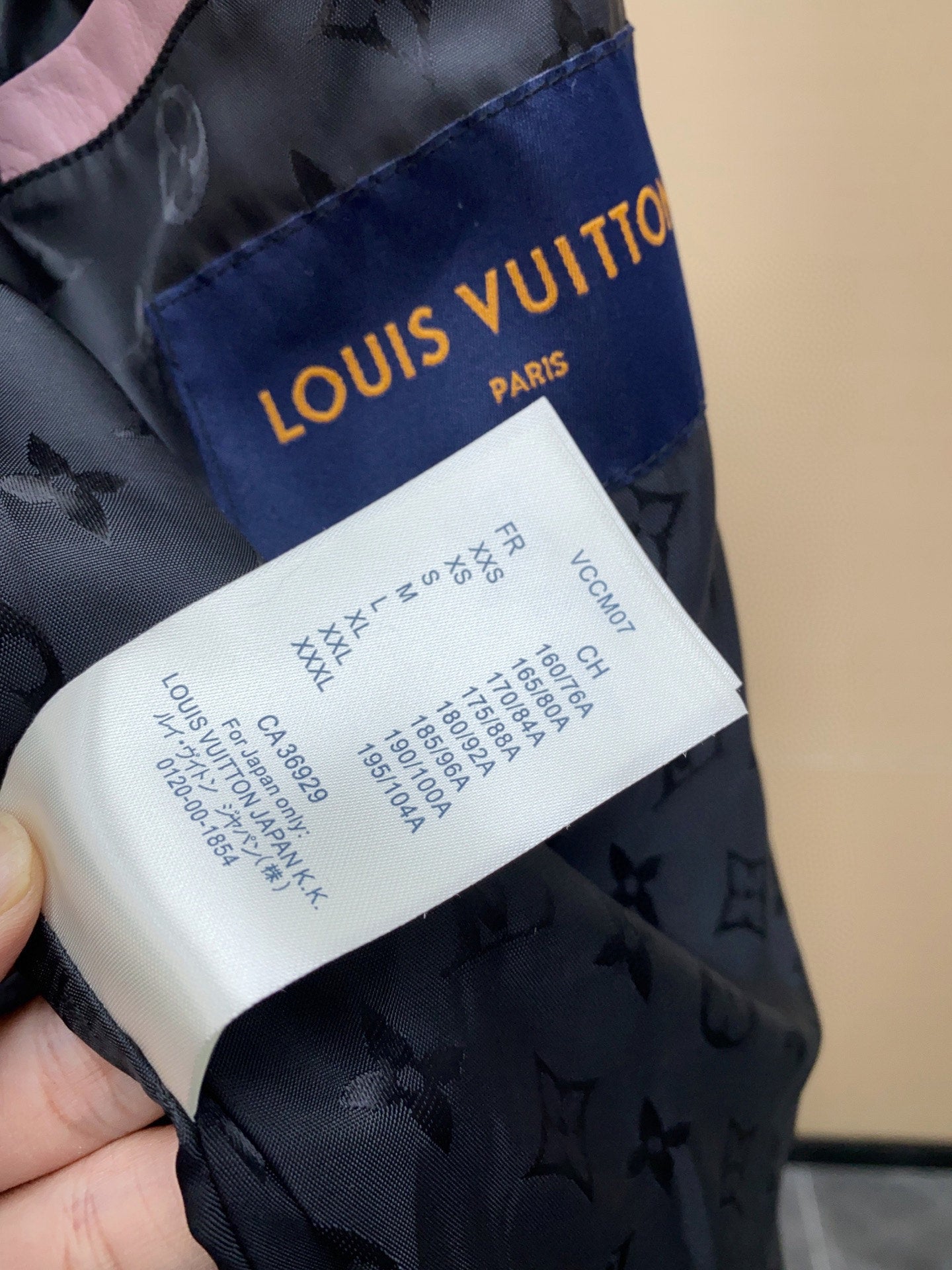 Louis Vuitton Deri Ceket