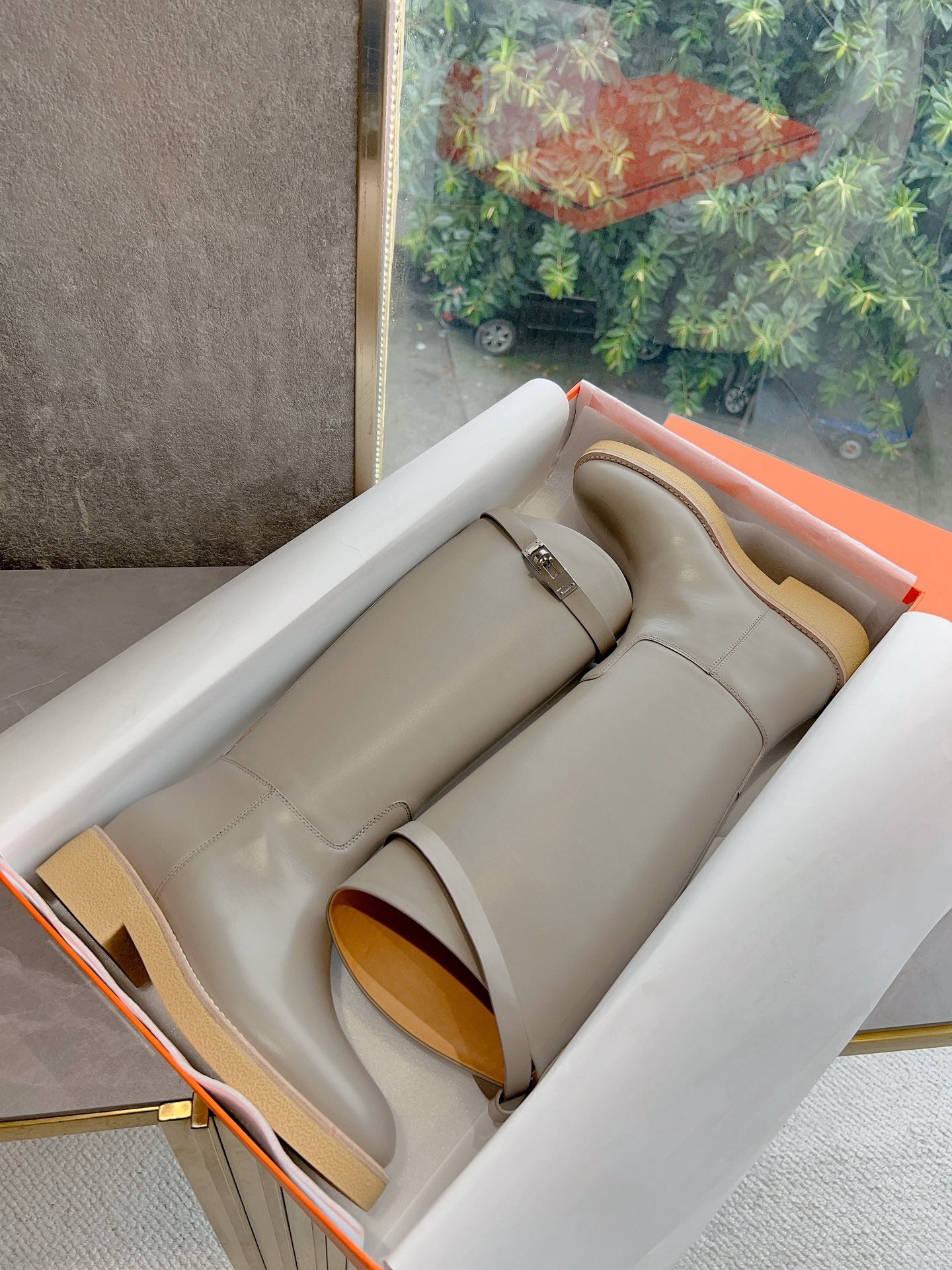 Hermes Çizme Premium