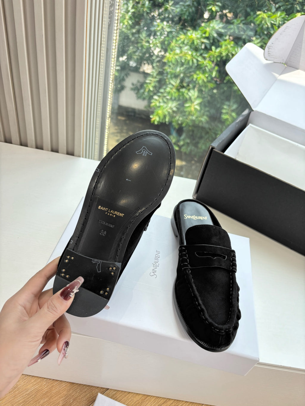 Saint Laurent Paris Terlik