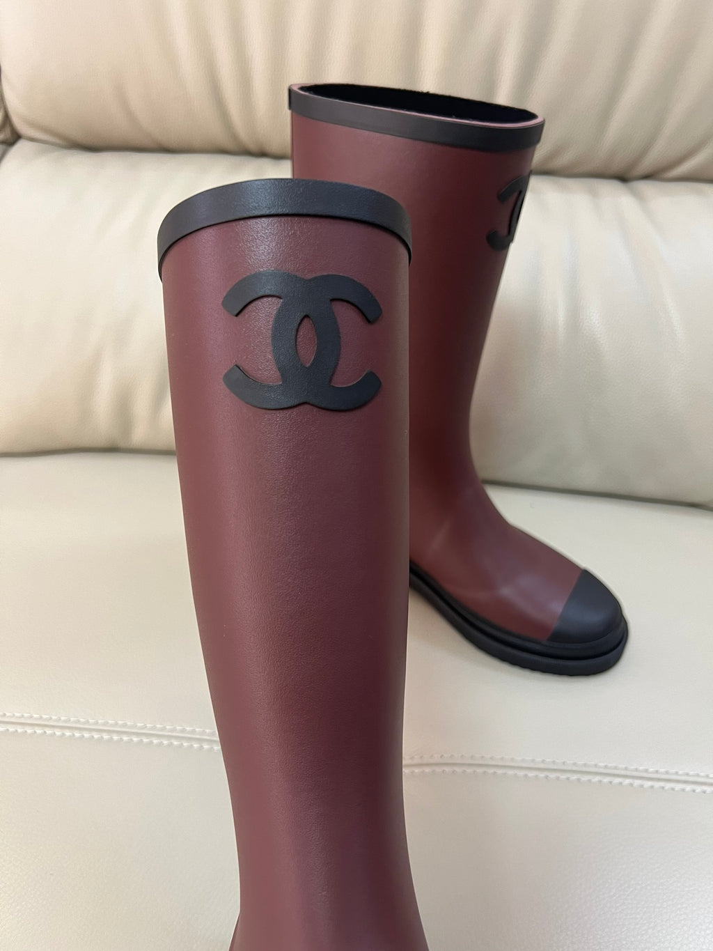 Chanel Rain Boot