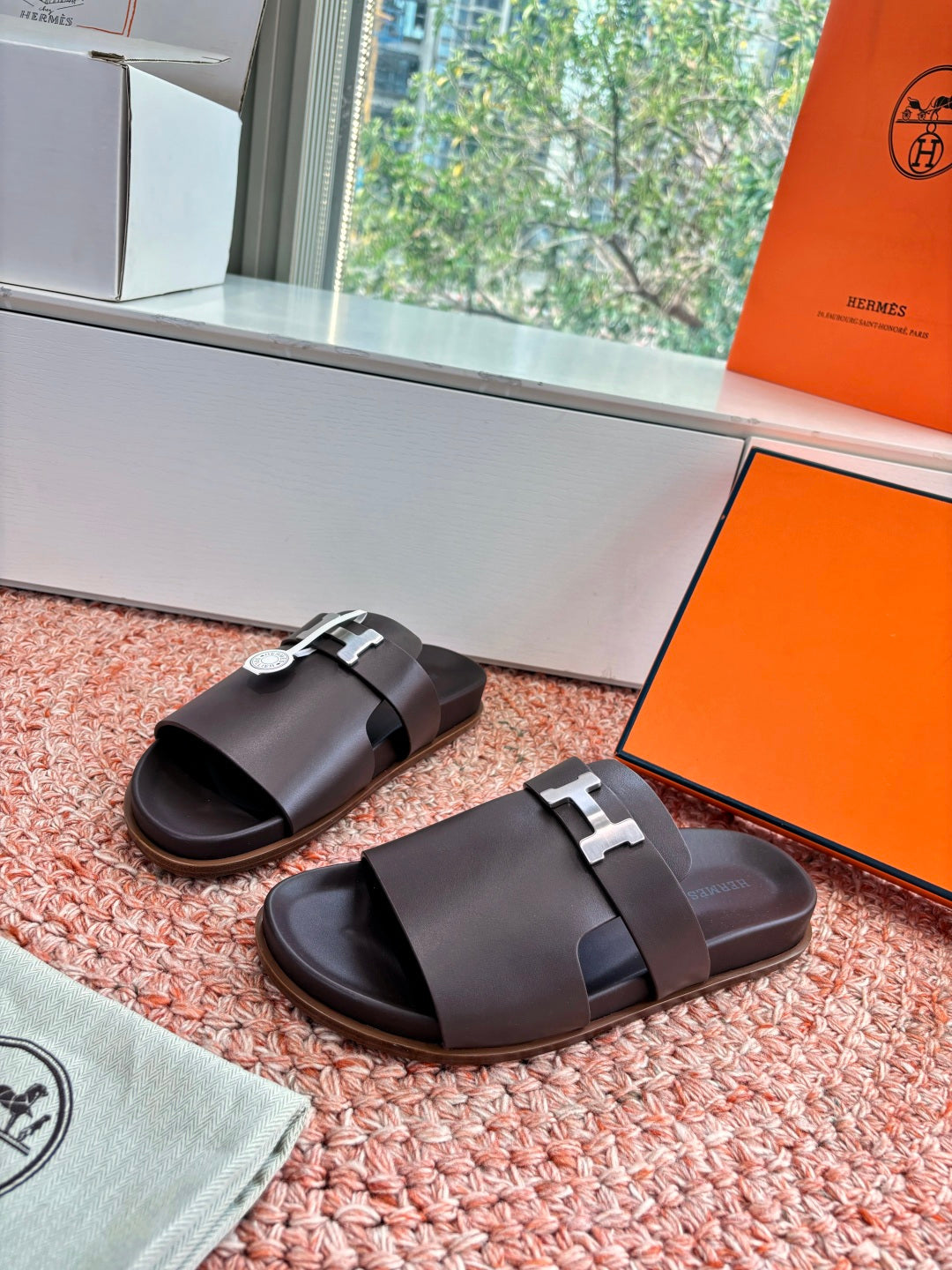 Hermes Slipper