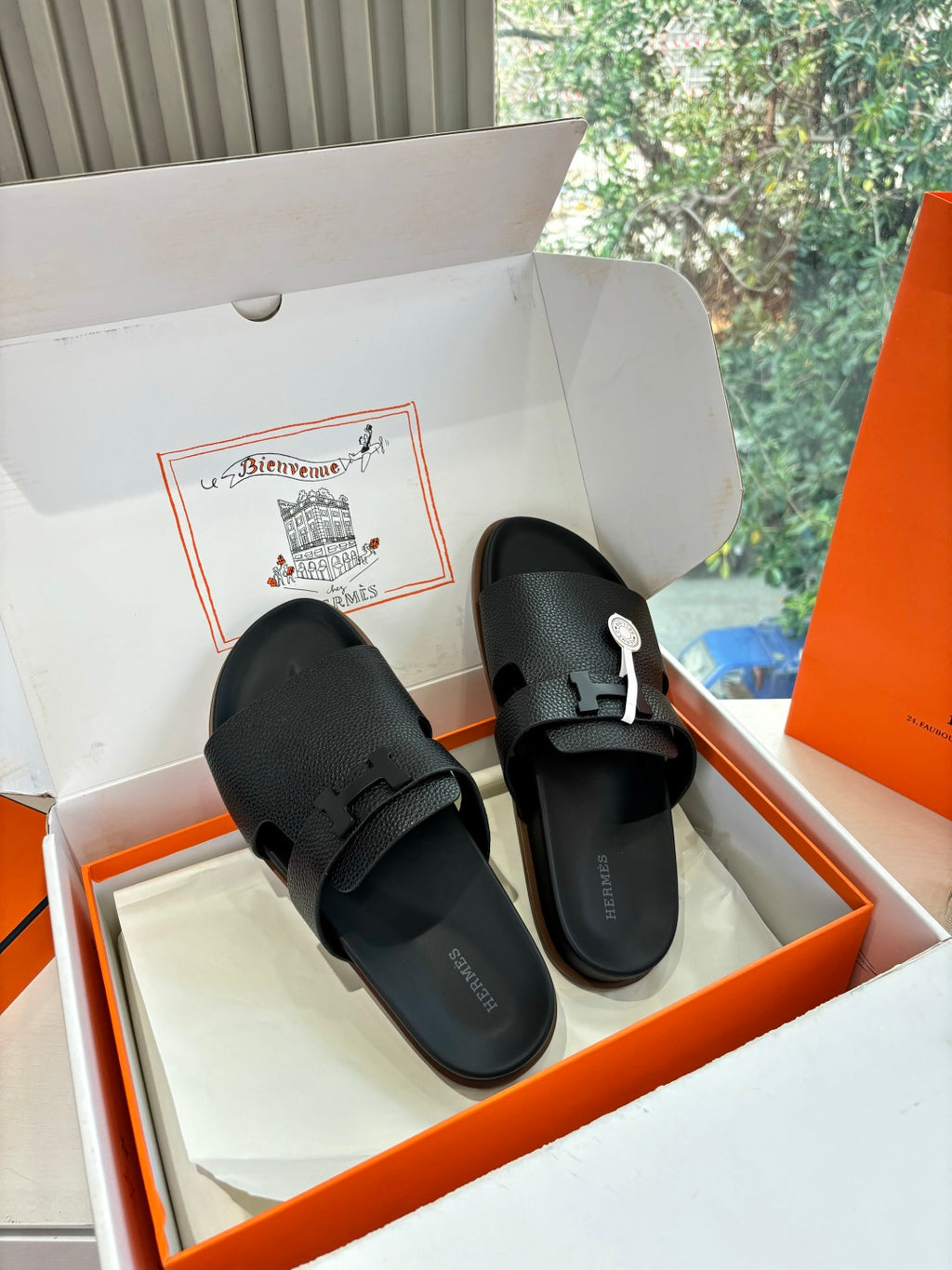 Hermes Slipper