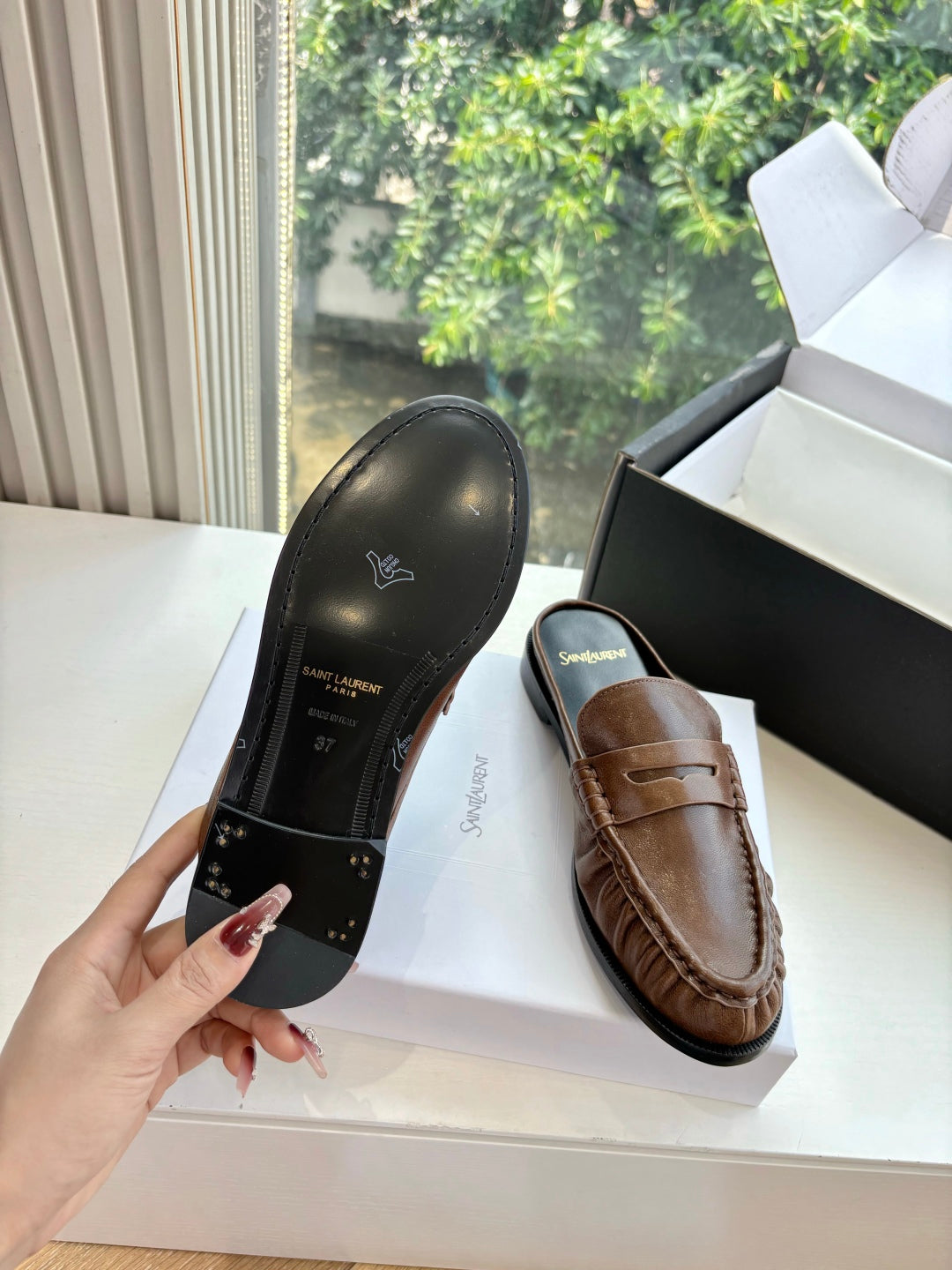 Saint Laurent Paris Terlik