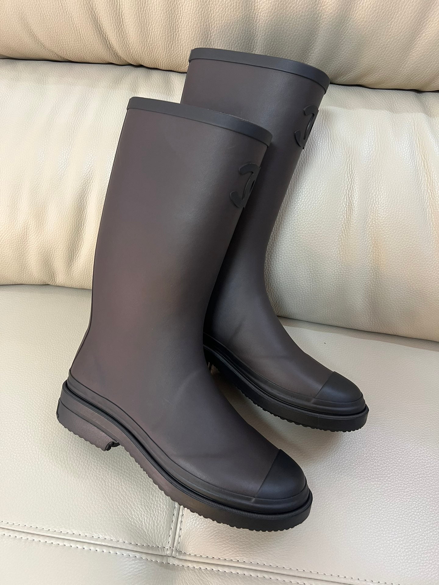 Chanel Rain Boot