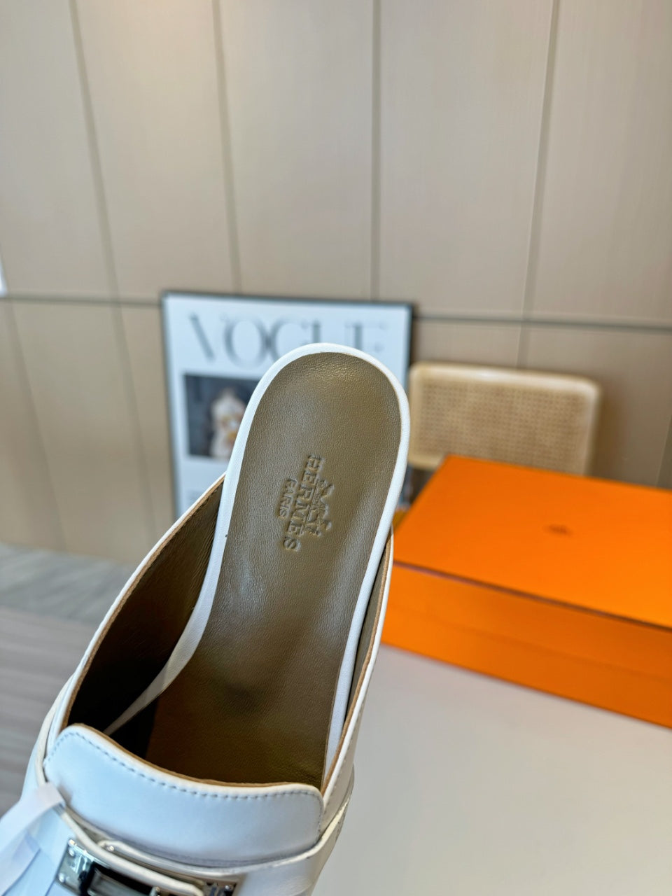 Hermes Slipper