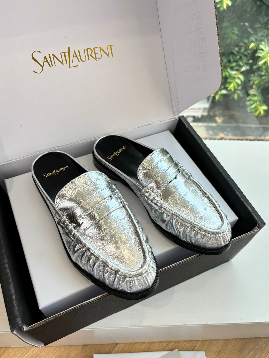 Saint Laurent Paris Terlik