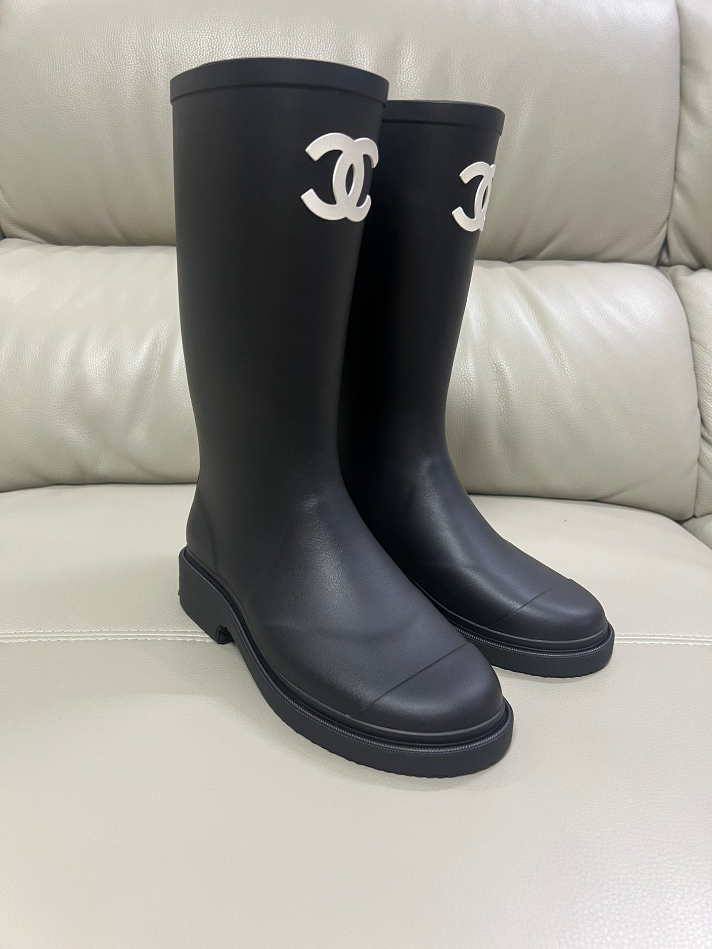 Chanel Rain Boot