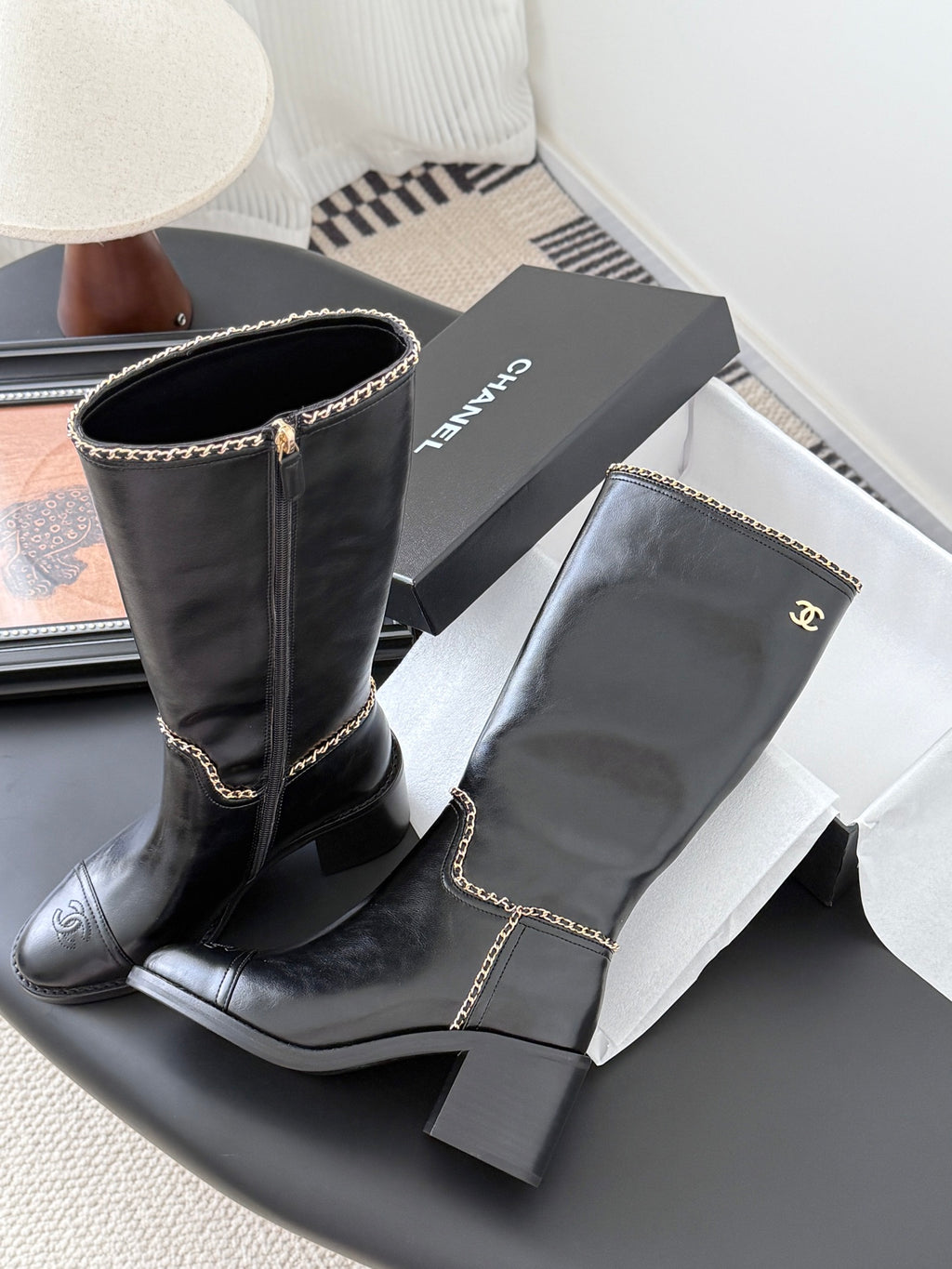 Chanel Deri Çizme