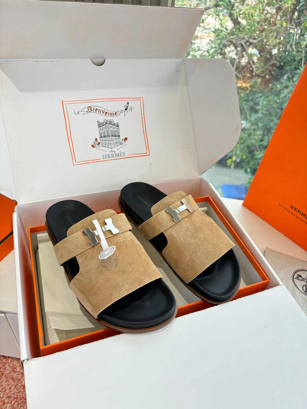 Hermes Slipper