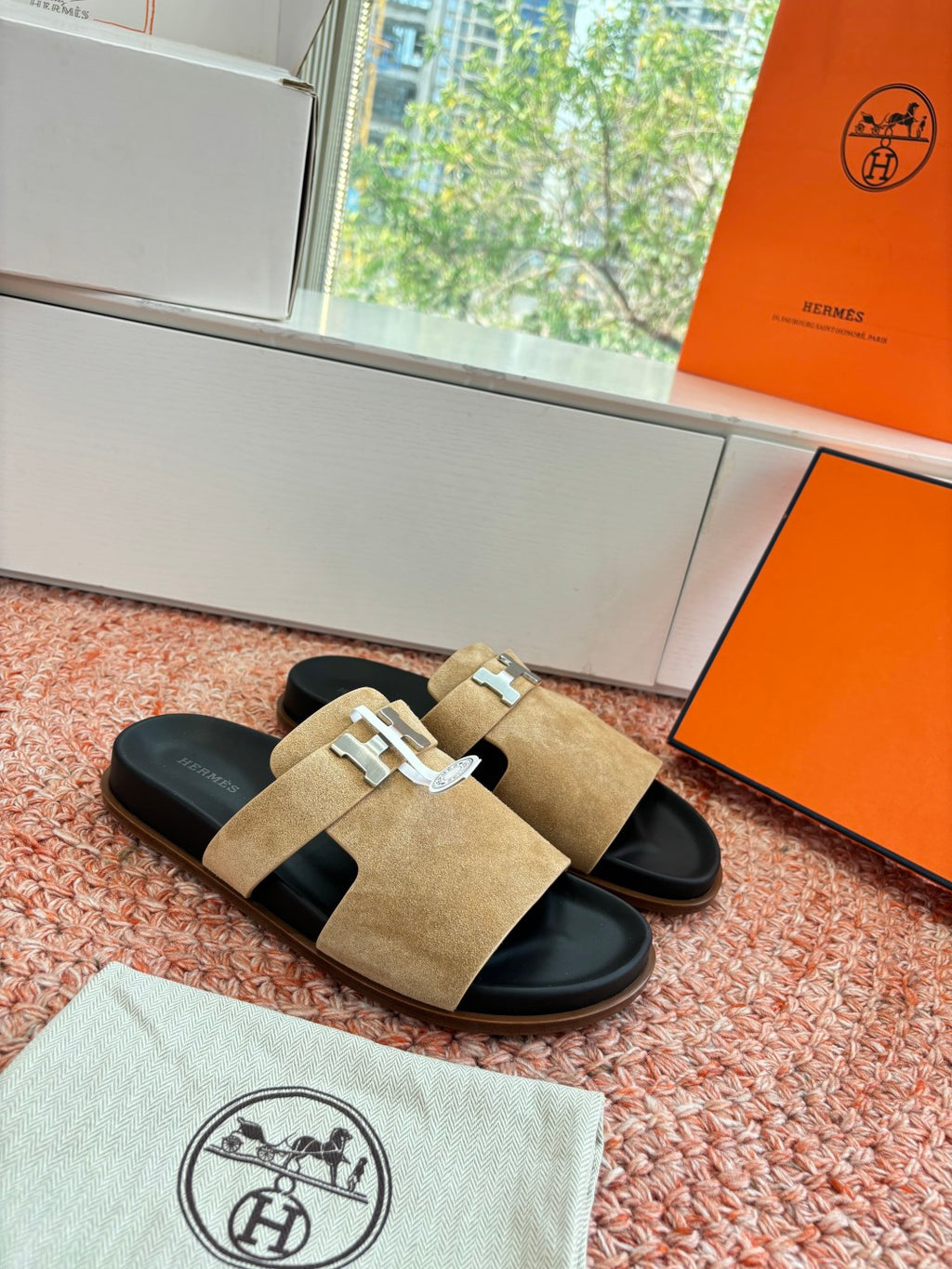 Hermes Slipper